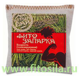 Фитозапарка Бодрость тонизирующая (хвоя кедра, лист березы, золотой корень, маралий корень),30г - Алтын бай фото 3