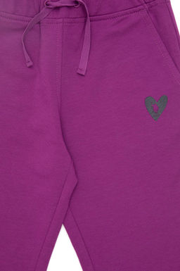 Фиолетовые спортивные штаны для девочек - U.s. polo assn фото 4