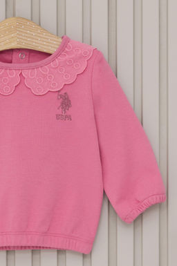 K_z Bebek Pembe Pijama Tak_m_ Sepette S_rpriz _ndirim - U.s. polo assn фото 3