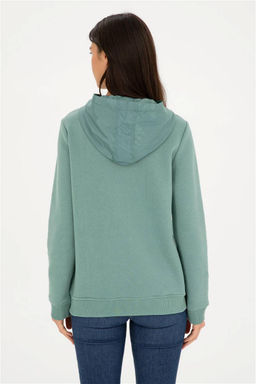 Женский мятный свитшот Неожиданная скидка в корзине - U.s. polo assn фото 5