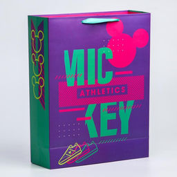 Пакет подарочный, 31×40×11 см, упаковка, Микки Маус