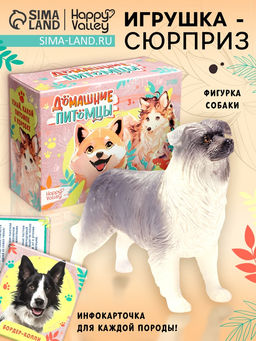 Игрушка - сюрприз Домашние питомцы. Собаки