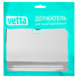 _Держатель для туал бумаги с крышкой VETTA хром,нерж.сталь арт. 555-003 - Полимербыт фото 3