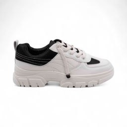 Кроссовки женские N13-71 черно белые - Sport фото 2