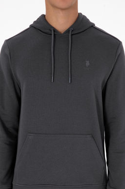 Erkek Regular Fit Kap__onlu Gr_ Basic Sweatshirt Sepette S_rpriz _ndirim - U.s. polo assn фото 6