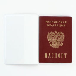 Обложка для паспорта "Коротко о себе: не рекомендую" (1 шт)