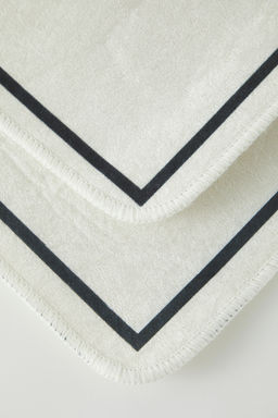 Trendyolmilla Home 2li Bask?l? Kayd?rmaz Tabanl? Banyo Paspas Seti TPHSS25BPS00009  фото 4