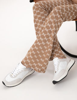 Beyaz Deri Sneaker