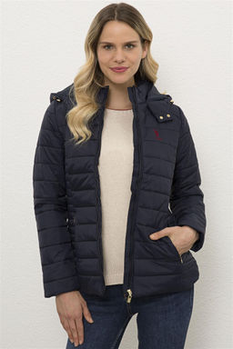 Женское темно-синее пальто Неожиданная скидка в корзине