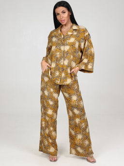 775 ЖЕНСКИЙ КОСТЮМ (брюки) (Желтый)