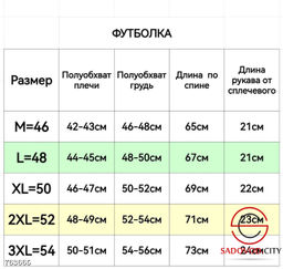 Мужская однотонная футболка
