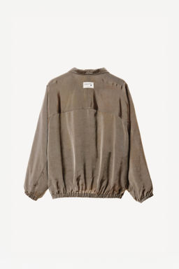 CAZADORA OVERSIZE FIT CUPRO WILLY CHAVARRIA X ZARA / Tostado  фото 5