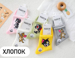 BK159 Носки, 1 пара ЖЕЛТЫЙ