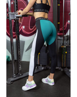 Легинсы Zipp морская волна