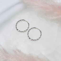 Швензы серьги "Конго" родорованные