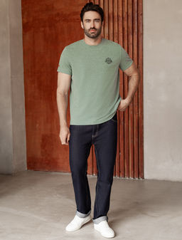 Футболка из премиального хлопка с авторским принтом - Vilatte фото 5