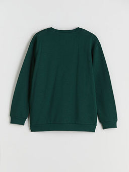 Bisiklet Yaka Erkek ?ocuk Sweatshirt