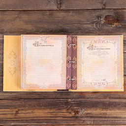 Родословная книга с рамкой под фото Семейная летопись, 22,5 х 23,7 см - Семейные традиции фото 6