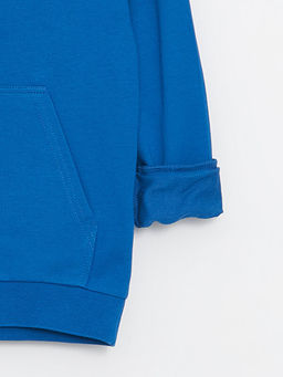 Basic Uzun Kollu Erkek ?ocuk Hoodie - Waikiki фото 2