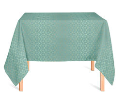 4685-БЧ Скатерть 150*110 рис. 604002 "Акцент" цв изумруд
