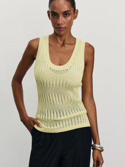 Майка ажурной вязки из вискозы / Zarina