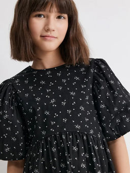 ACOOLA / Платье детское для девочек Ketrin черный принт  фото 7