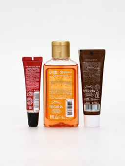 URAL LAB Арома Саунд Набор гель для душа, крем для рук и бальзам для губ, печенье