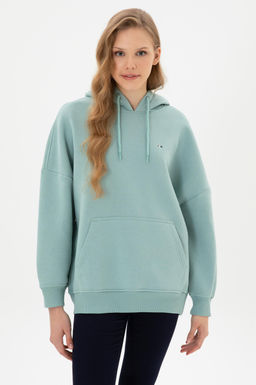 Kad_n Mint _ardonlu Kap__onlu Sweatsh_rt - U.s. polo assn фото 3