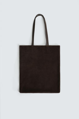 LEATHER TOTE BAG - Zara фото 11