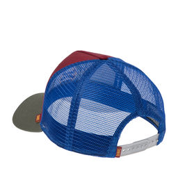 Бейсболка DJINNS арт. HFT Bitter (бордовый / оливковый)  фото 3