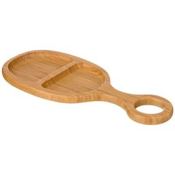 БЛЮДО ДЕРЕВЯННОЕ LEFARD NATIVE 2 СЕКЦИИ С РУЧКОЙ 32*12,5*2 СМ