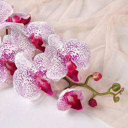 Цветок искусственный Орхидея 120 см 9 цветков / 149NA-26 /уп 15/150/ - Галеонтрейд фото 6