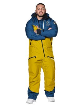 Комбинезон AA-0207 Синий - Snow headquarter фото 35