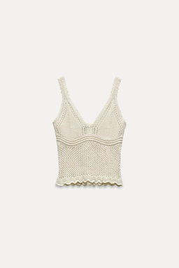 ROMANTIC KNIT TOP - Zara фото 8