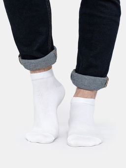 Цена за 5 пар! НОСКИ МУЖСКИЕ белый 101K-229 - Mark formelle фото 2