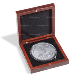 Футляр VOLTERRA для 1 монеты в капсуле CAPS XL 21-62 или CAPS XL 29-76. Для монет 21-76 мм LEUCHTTURM 358792