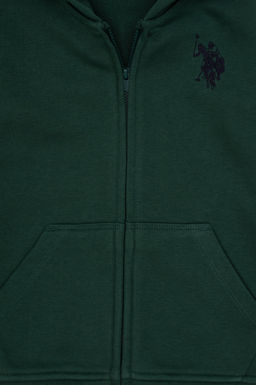 Erkek _ocuk Koyu Ye_il _rme H_rka - U.s. polo assn фото 3