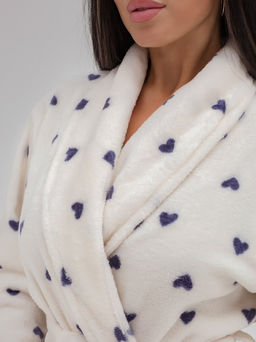 Халат женский арт. Х-63 Велсофт Сердце - Милана фото 6