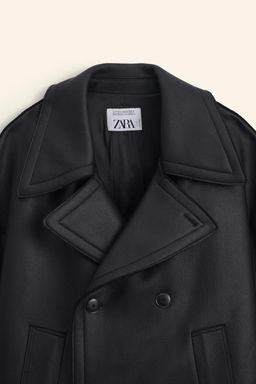 LIMITED EDITION RUBBERISED COAT - Zara фото 9