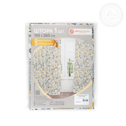 Шторы для гостиной с подхватом Талавера 145*260/Шторы: 1 шт.- 145*260, подхваты: 1 шт. Шторы АРТ ДИЗАЙН для гостиной  фото 5