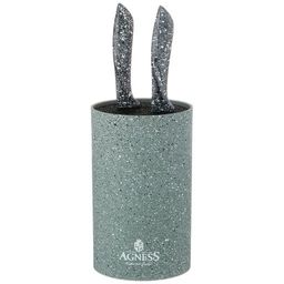 ПОДСТАВКА ДЛЯ НОЖЕЙ AGNESS МОНБЛАН УНИВЕРСАЛЬНАЯ,11*18СМ  фото 3