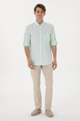 Erkek Mint Uzun Kollu G_mlek Sepette S_rpriz _ndirim - U.s. polo assn фото 4