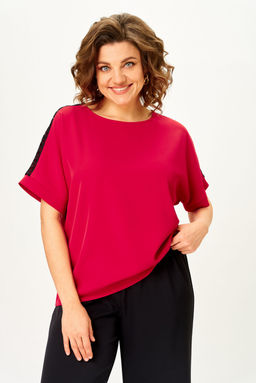 Блуза Rumoda 2274 красный кр. р.