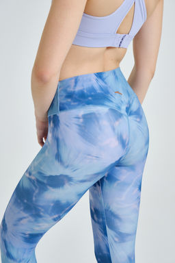 Легинсы Темно-синий (Принт)