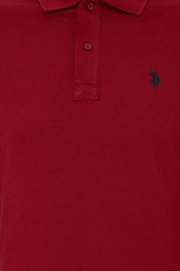 U. S. Polo Assn / Мужской красный базовый свитшот - U.s. polo assn фото 6