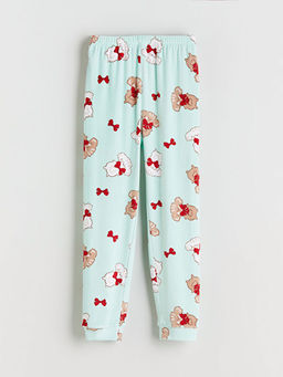 Beli Lastikli K?z ?ocuk Pijama Alt