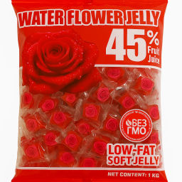 Желейные конфеты с цветочным вкусом 1 кг