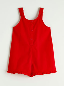 K?z ?ocuk D?z Salopet Elbise