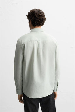 LINEN/COTTON SHIRT - Zara фото 12