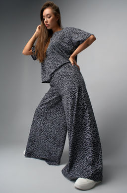 Женский костюм с широкими брюками Happyfox  фото 5